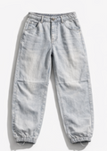 Vintage Ice Blue Lightweight Denim Jogger Jeans