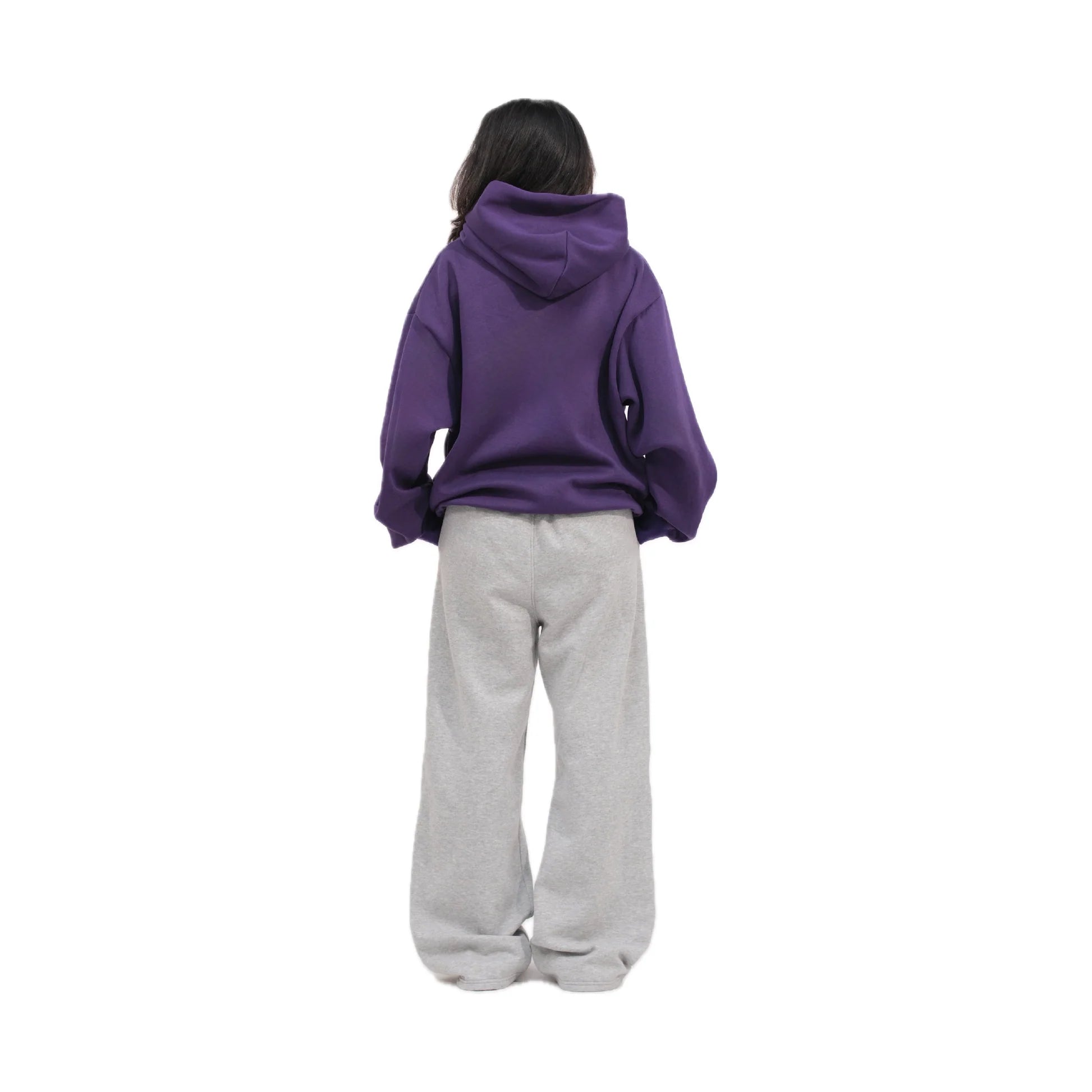 Grey Wide Unisex Sweatpants