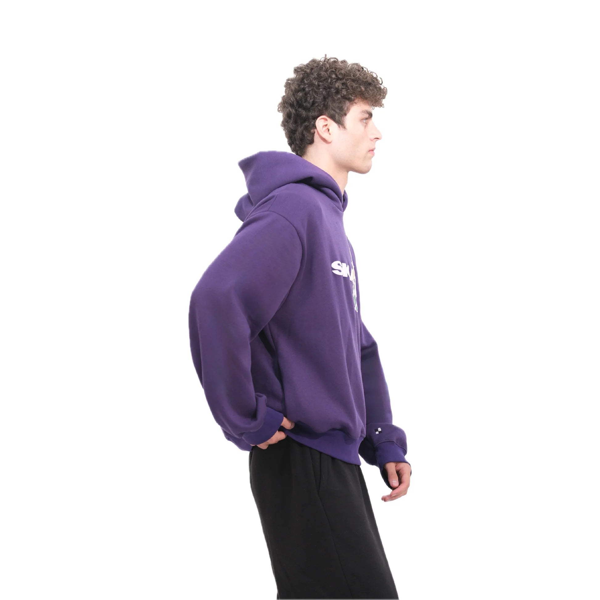 Skater Unisex Puff Baggy Hoodie