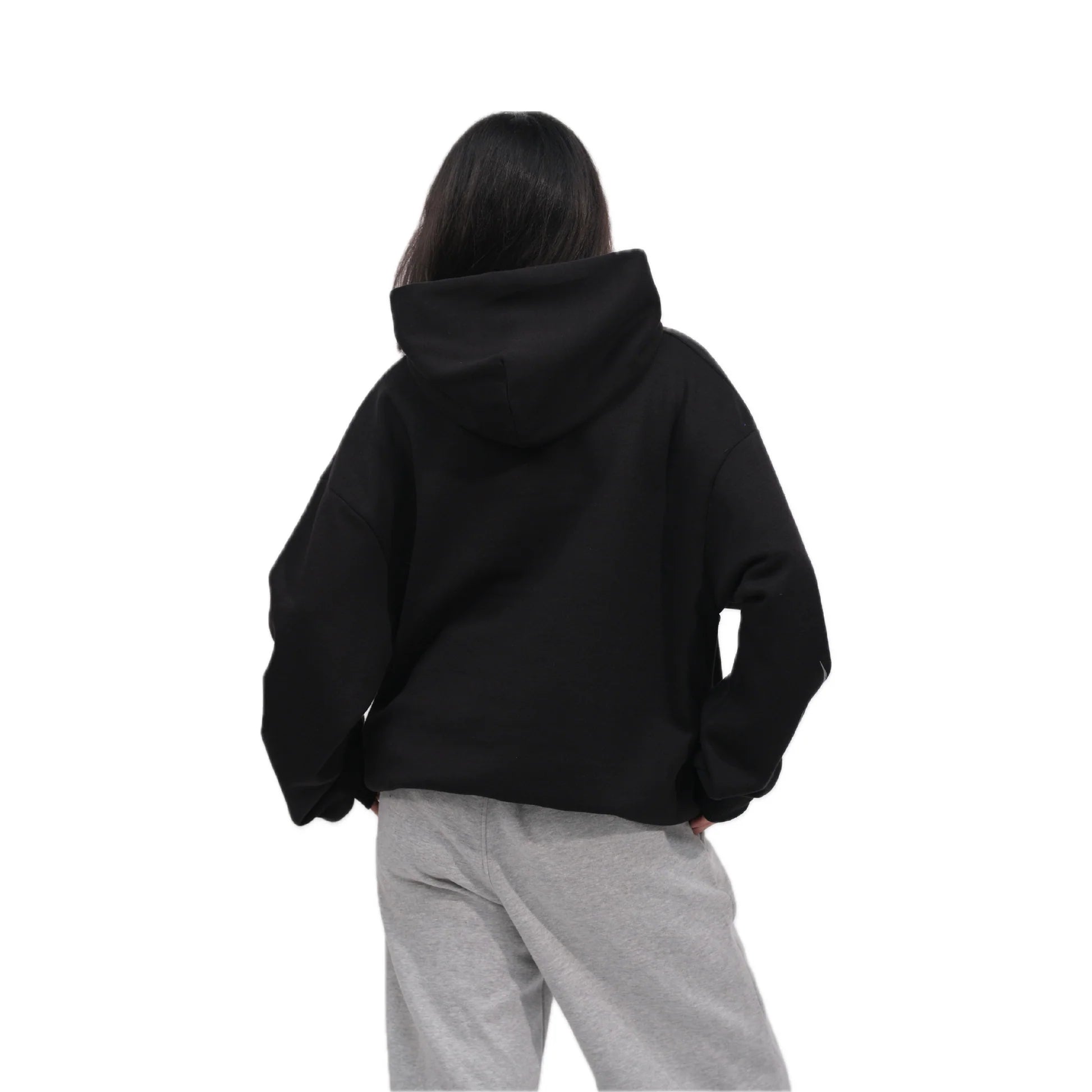 Black Tattoo Unisex Baggy Hoodie