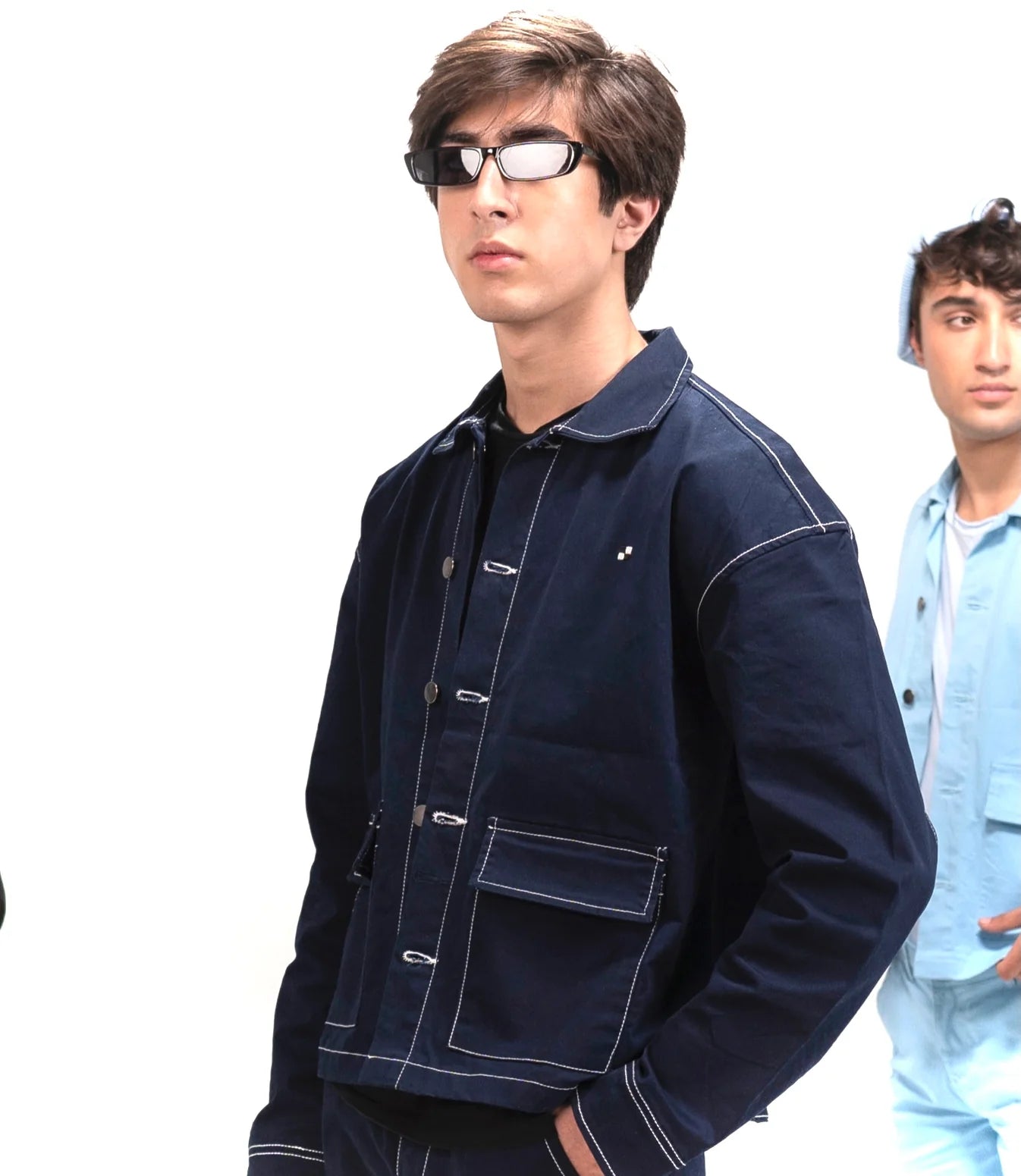 Dark Blue Set Jacket.